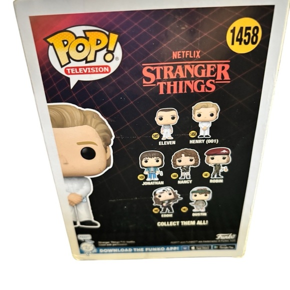 Funko Pop! Stranger Things 1458 Henry 001 Vinyl Figurine Collectors NIB - Picture 3 of 3